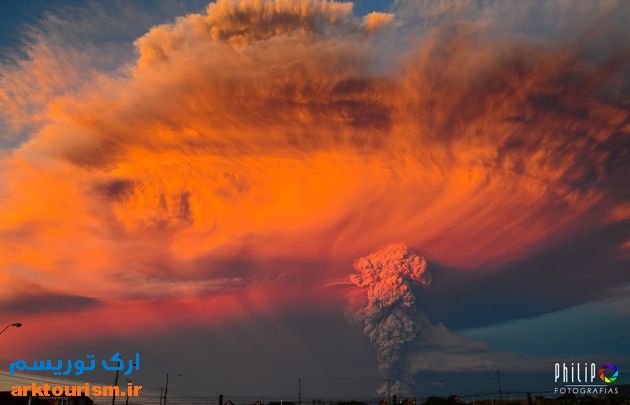 آتشفشان کالبوکو شیلی (7)