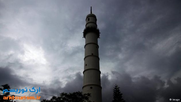 برج داهارا پیش از زلزله