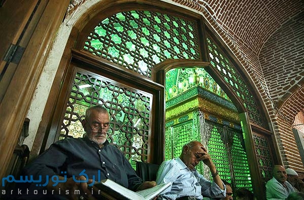 نمایی از مسجد مقبره تبریز